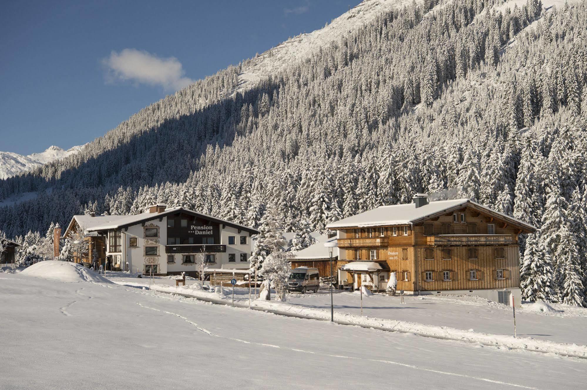 Pension Daniel Lech am Arlberg Kültér fotó