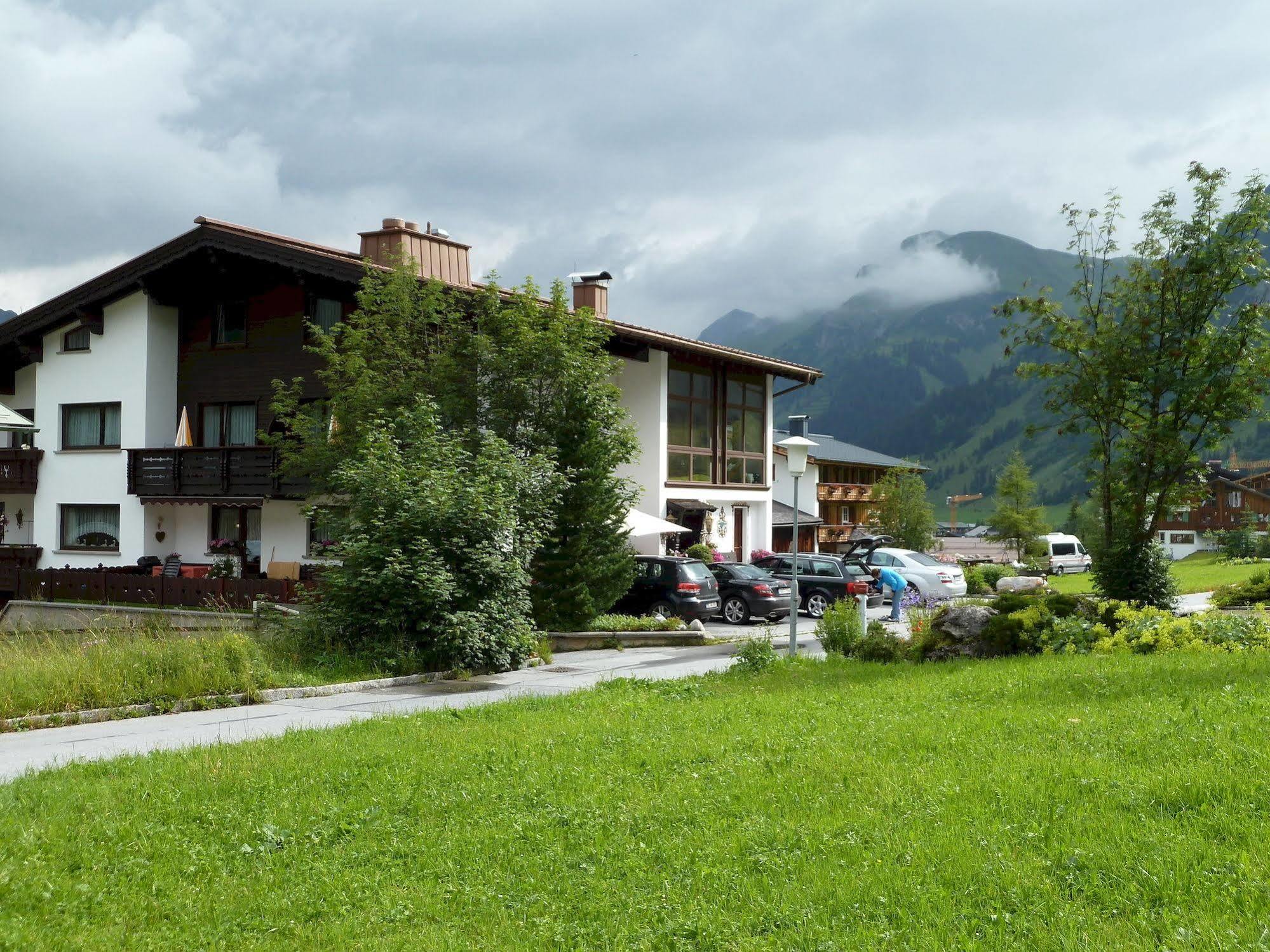 Pension Daniel Lech am Arlberg Kültér fotó